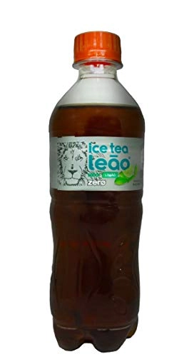Chá Preto Ice Tea Limão Leão Zero Garrafa 450ml