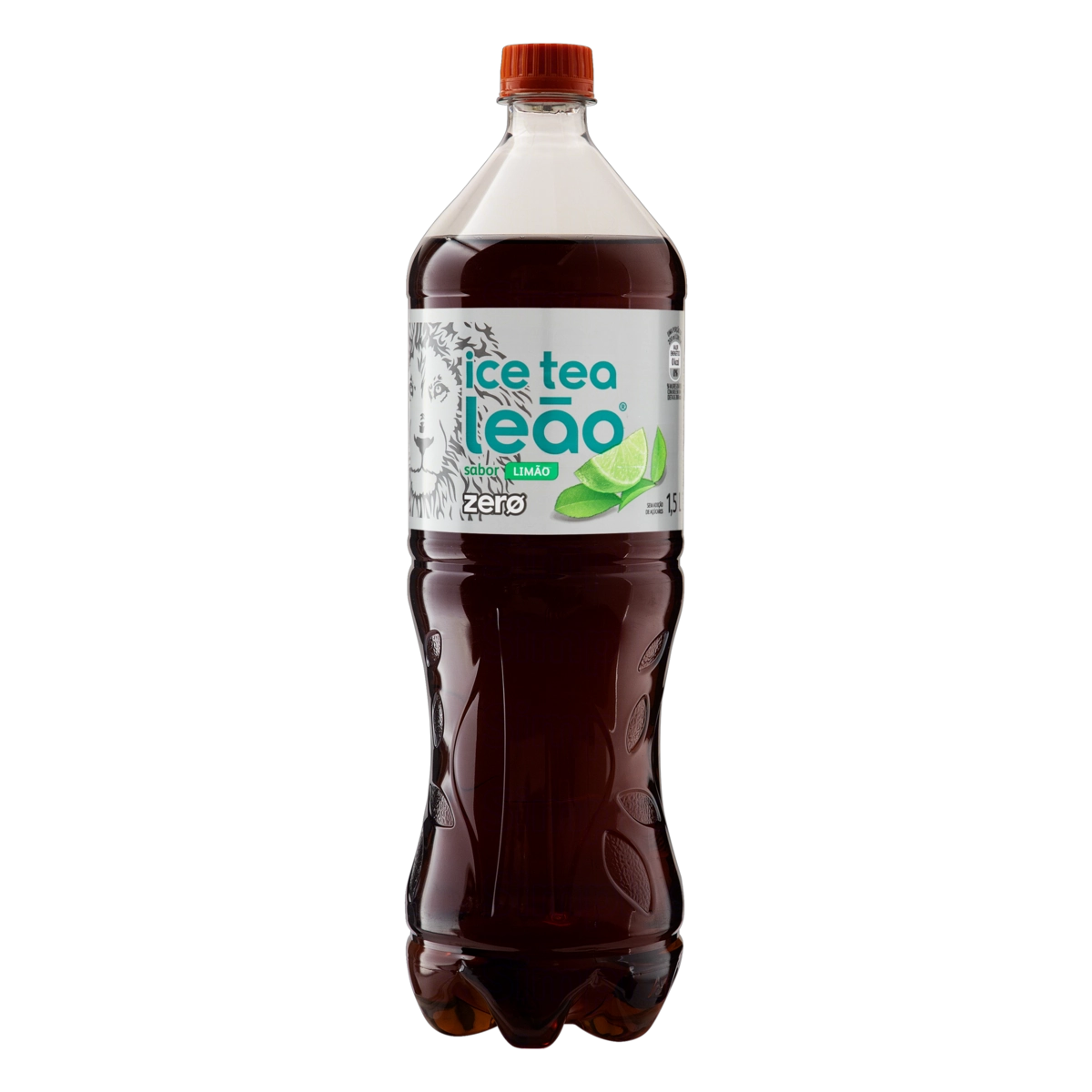 Chá Preto Ice Tea Limão Leão Zero Garrafa 1,5l