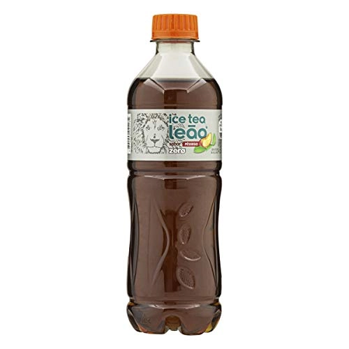 Chá Preto Ice Tea Pêssego Leão Zero Garrafa 450ml