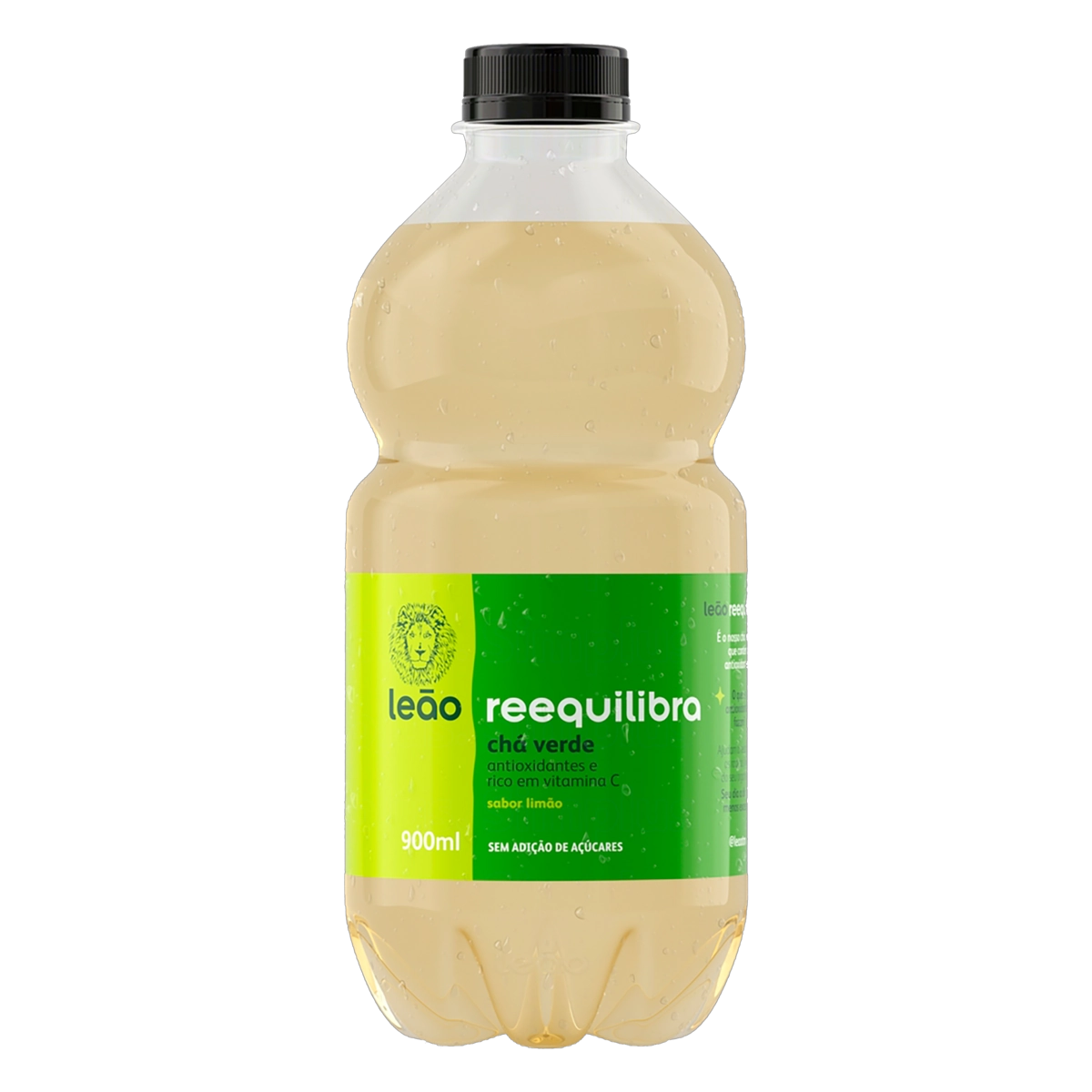 Chá Verde Leão Reequilibra Garrafa 900ml