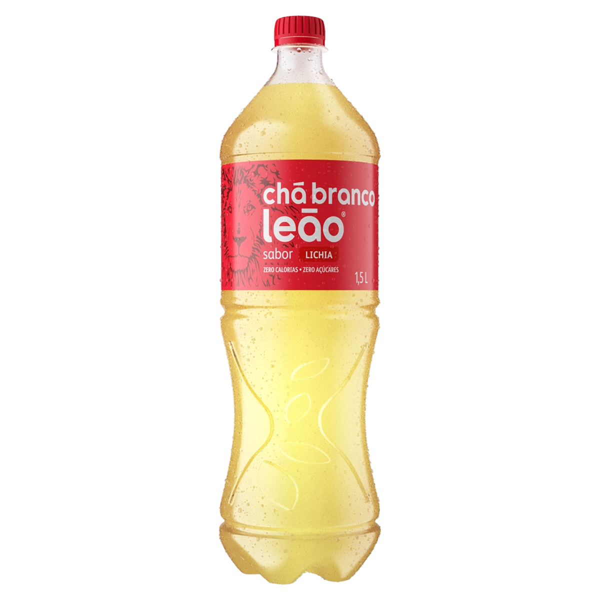 Chá Branco Lichia Zero Açúcar Leão Garrafa 1,5l