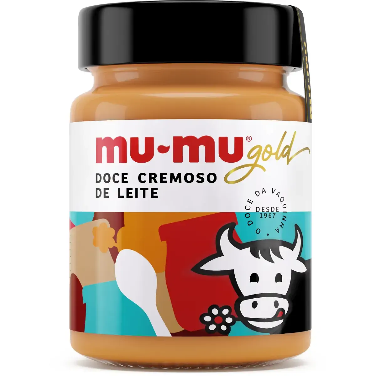 Doce Cremoso Leite Mu Mu Gold Vd 420g