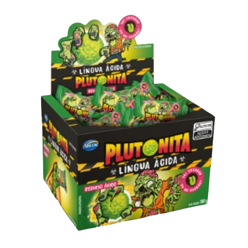 Chicle Plutonita Arcor Dentada Ardente 40unidade