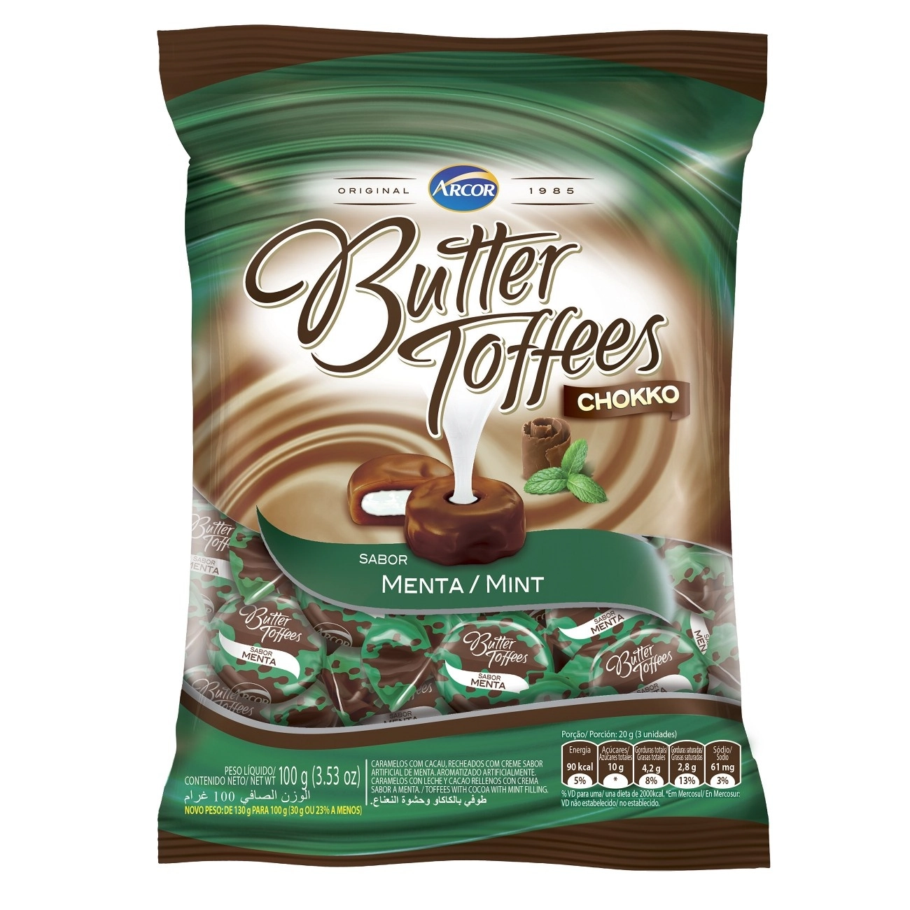 Bala Butter Toffees 100g Chokko Menta
