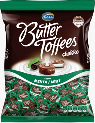 Bala Arcor Butt.toffees 500g Chok Ment