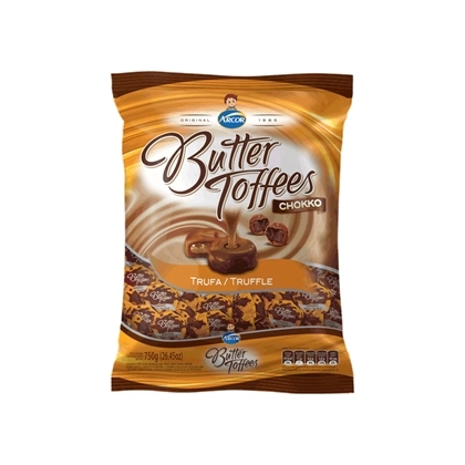 Bala Arcor Butt.toffees 500g Choc Trufa