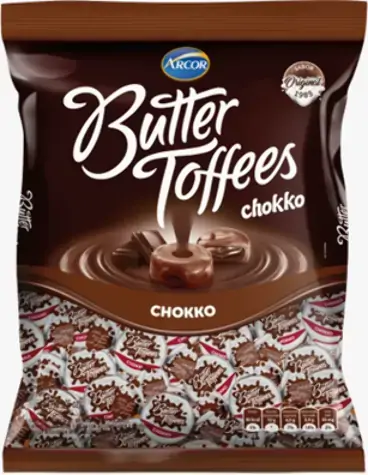 Bala Arcor Butt.toffees 500g Chockko