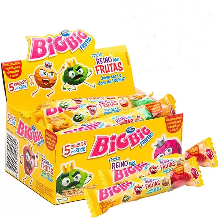 Goma Bigbig Frutas 22,5g