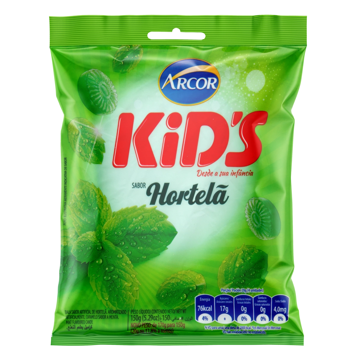 Arcor Kid S Hortelã