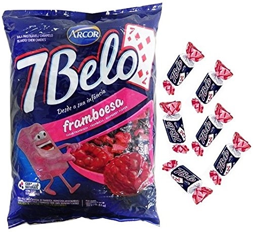 Bala Framboesa 7 Belo Pacote 500g