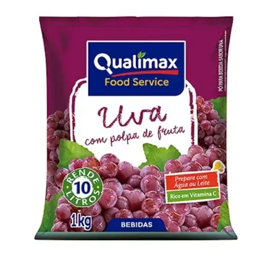 Loja Refresco Qualimax 1kg Uva