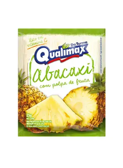 Refresco Po Qualimax Da Turma 25g Abacaxi