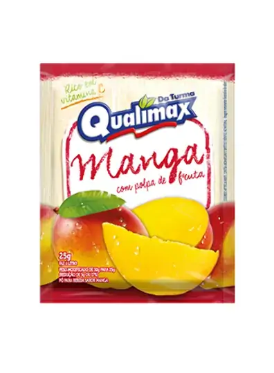 Refresco Qualimax Em Po 25g / Und / Manga