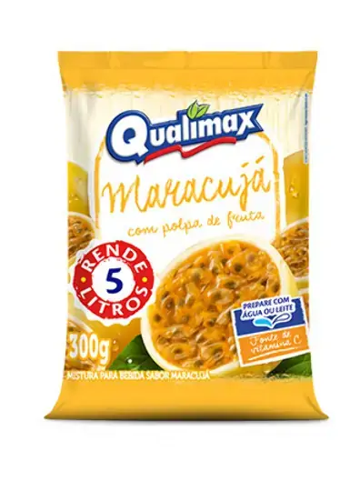 Refresco Po Qualimax 300g Maracuja