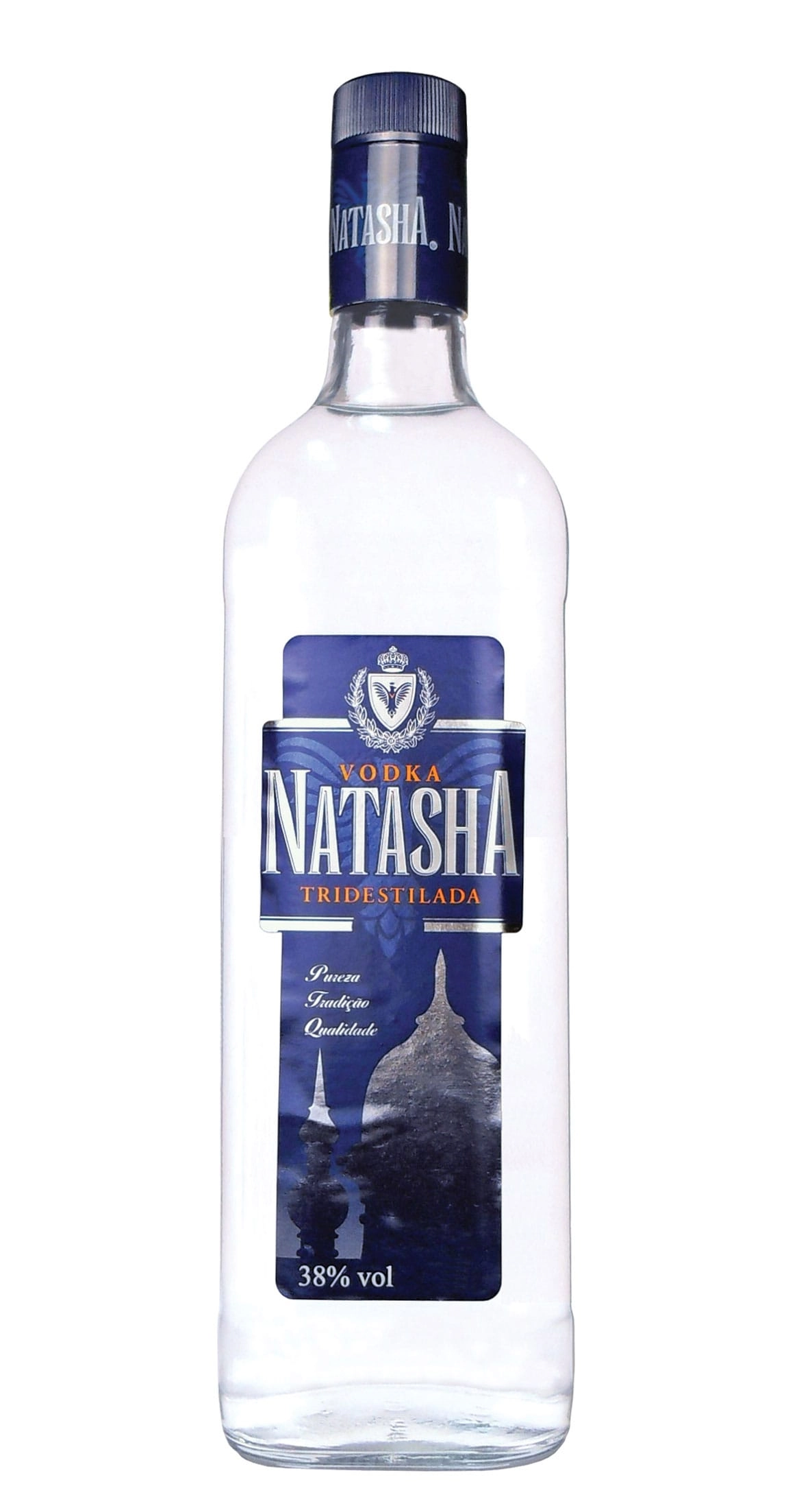 Vodka Tridestilada Natasha Garrafa 900ml