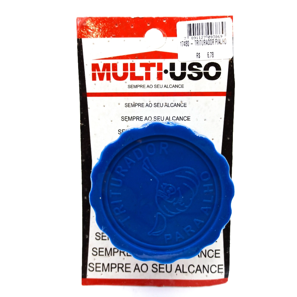 Triturador Alho Plastico Mult Uso Un