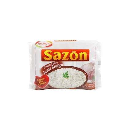Tempero Pó Para Arroz Sazón Pacote 60g 12 Unidades