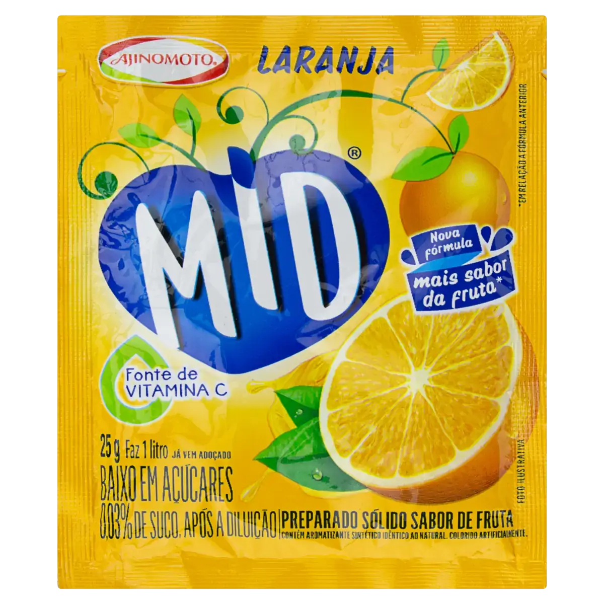 Suco Mid Laranja
