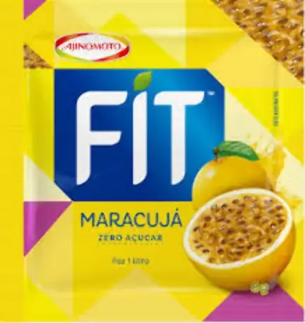 Refresco Em Pó Maracujá Mid Zero Pacote 8g
