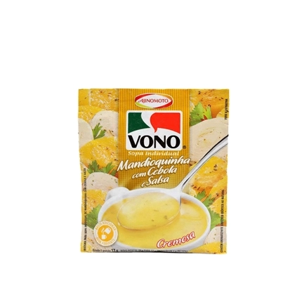 Sopa Individual Cremosa Mandioquinha Com Cebola E Salsa Vono Pacote 17g