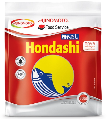 Tempero Pó à Base De Peixe Hondashi Sachê 500g