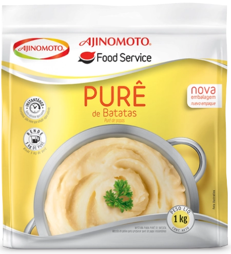 Mistura Para Purê De Batata Pó Ajinomoto Sachê 1kg