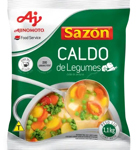 Caldo Pó Legumes Sazón Pacote 1,1kg