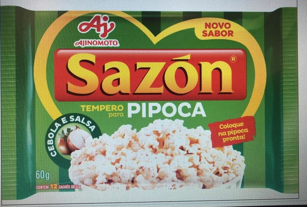 Temp.sazon 60g Pipoca Cebola/salsa