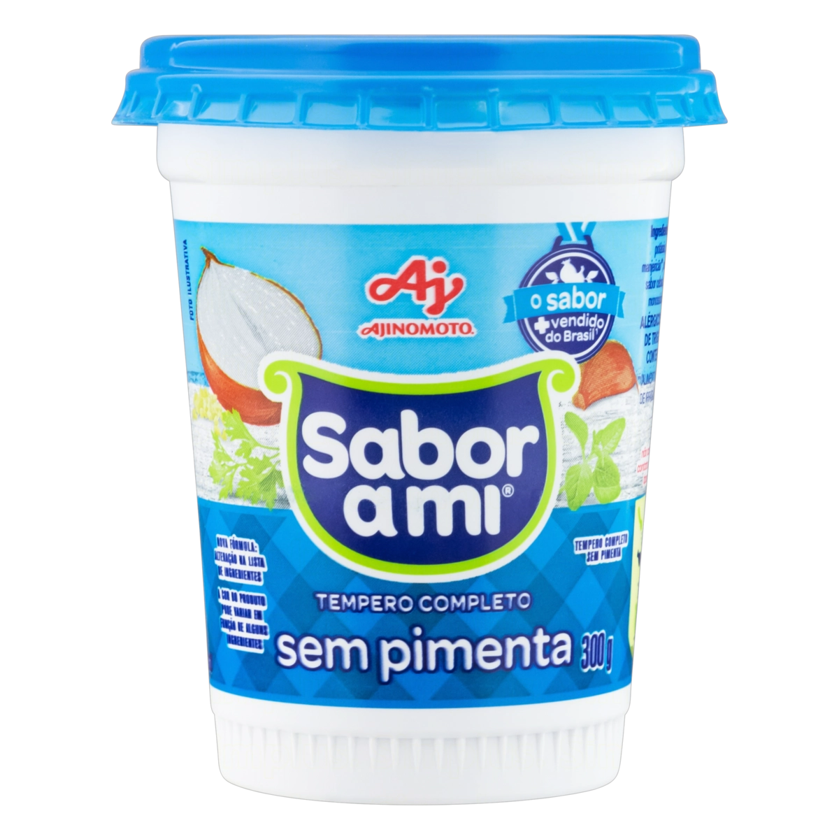 Tempero Completo Sem Pimenta Sabor A Mi Pote 300g