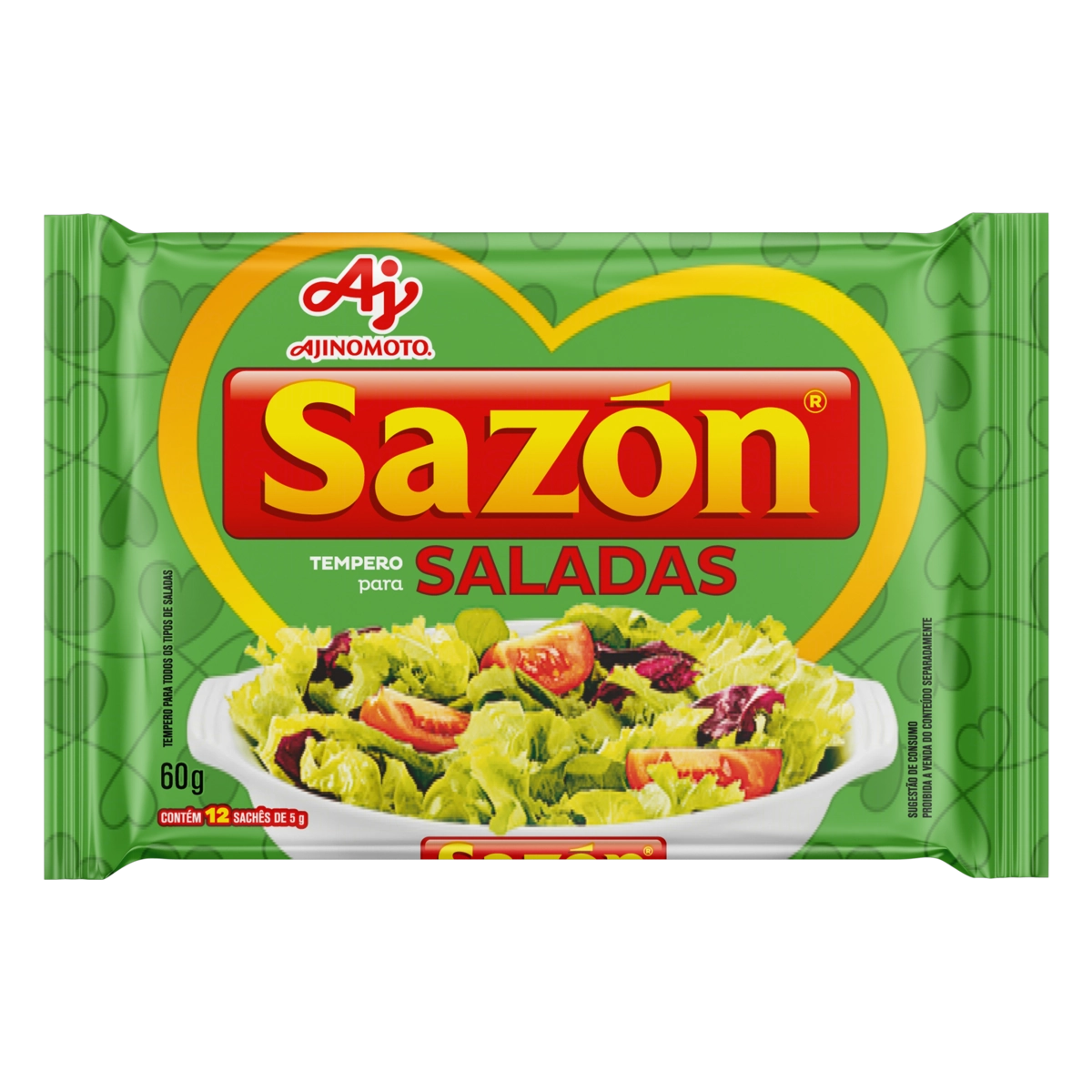 Tempero Sazon 60g Verde Salada