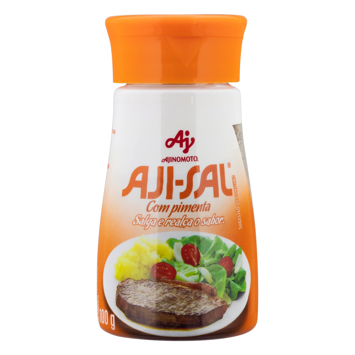 Realçador De Sabor Com Pimenta Aji Sal Frasco 100g