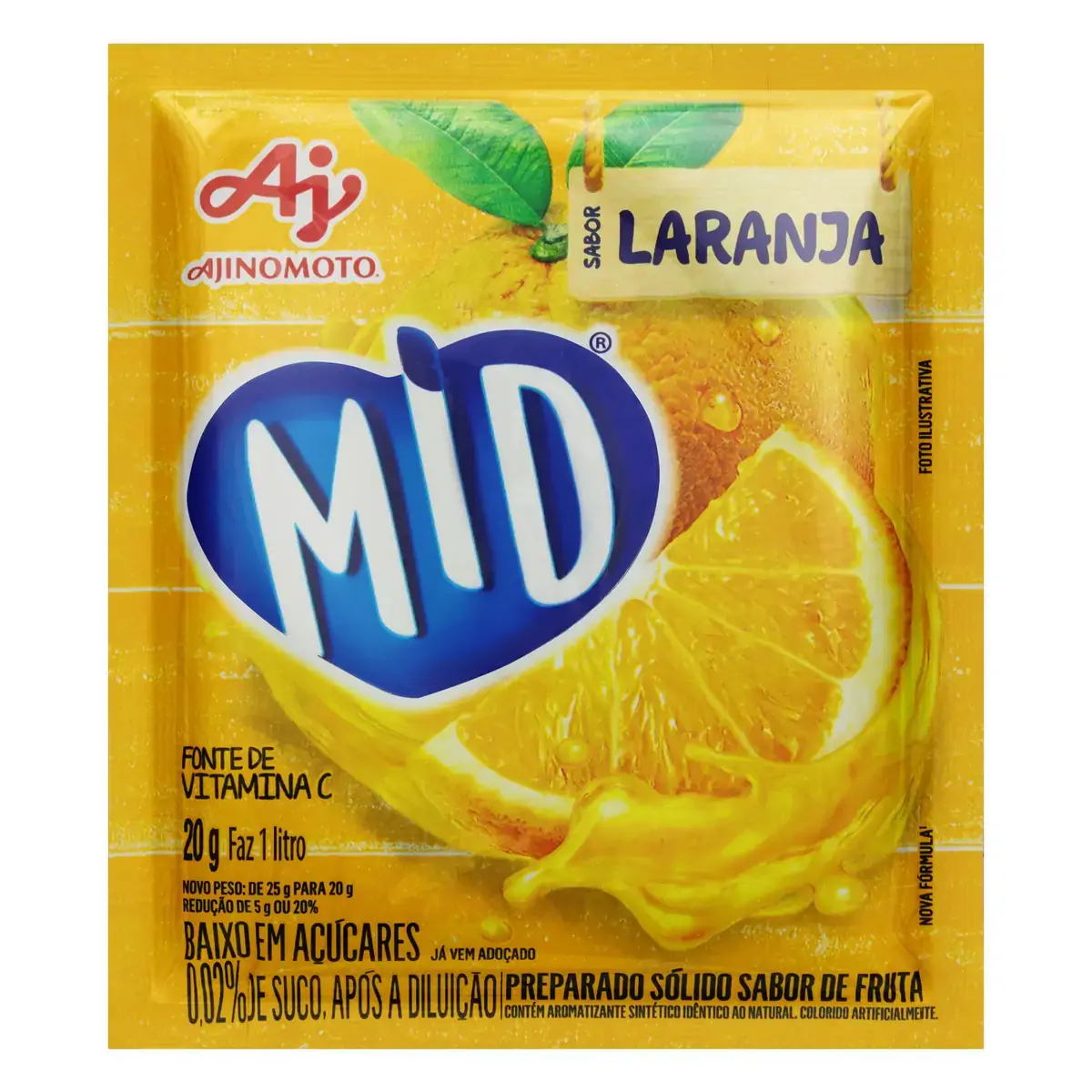 Suco Mid Laranja