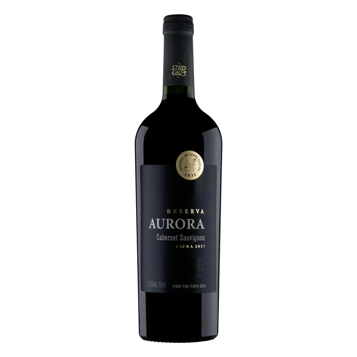 Vinho Brasileiro Tinto Seco Reserva Aurora Cabernet Sauvignon Serra Gaúcha Garrafa 750ml