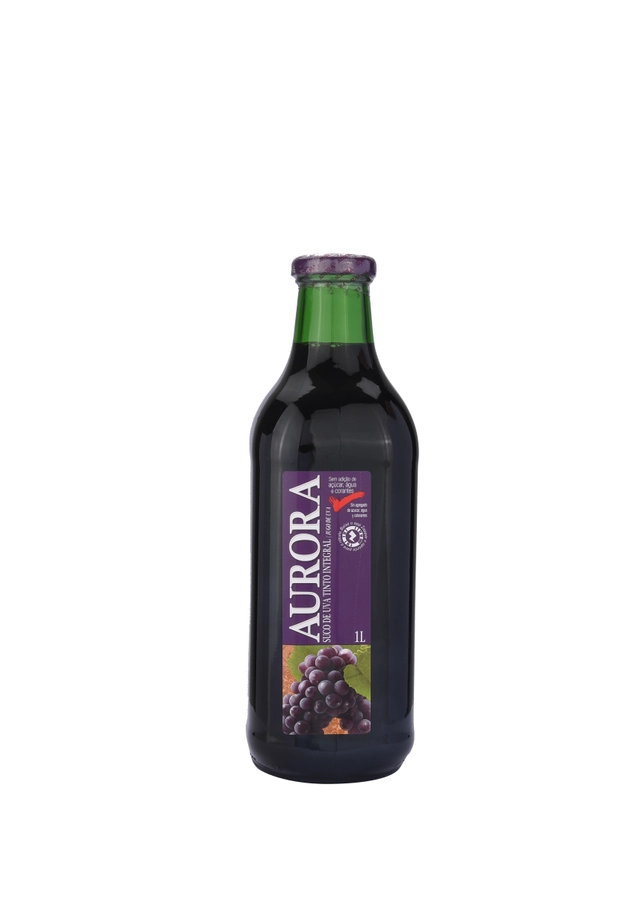 Suco Aurora Uva 1l