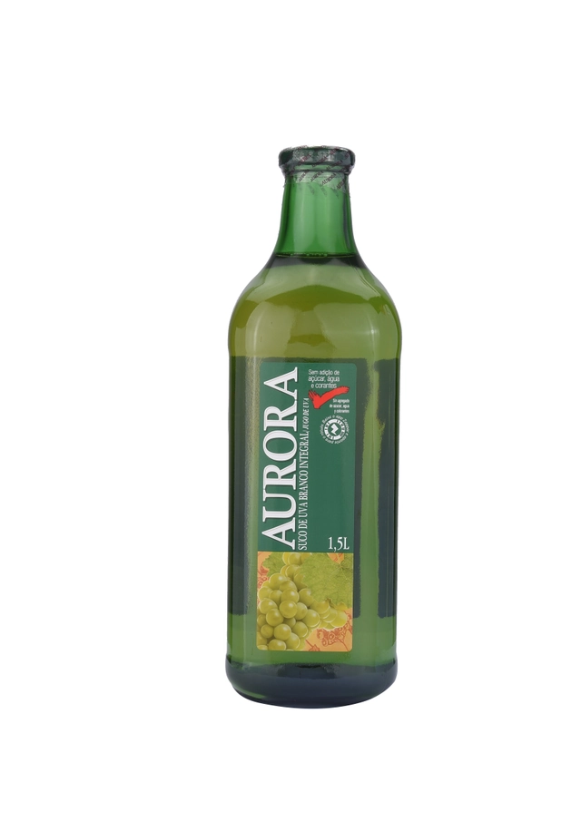 Suco Integral Uva Branco Aurora Garrafa 1,5l