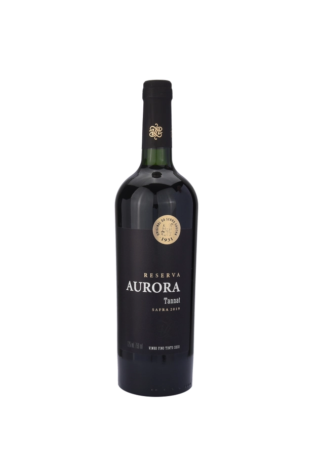 Vinho Brasileiro Tinto Seco Reserva Aurora Tannat Serra Gaúcha Garrafa 750ml