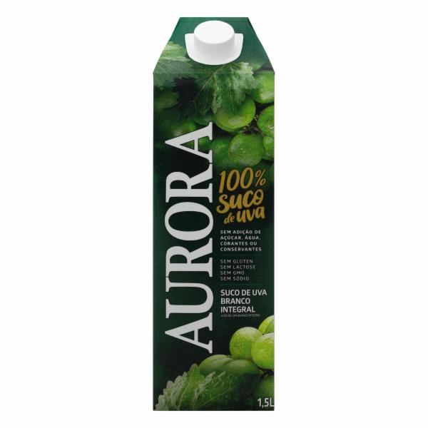 Suco Integral Uva Tinto Aurora Caixa 1,5l