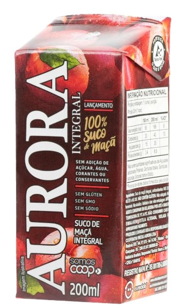 Suco Aurora 200ml Maca