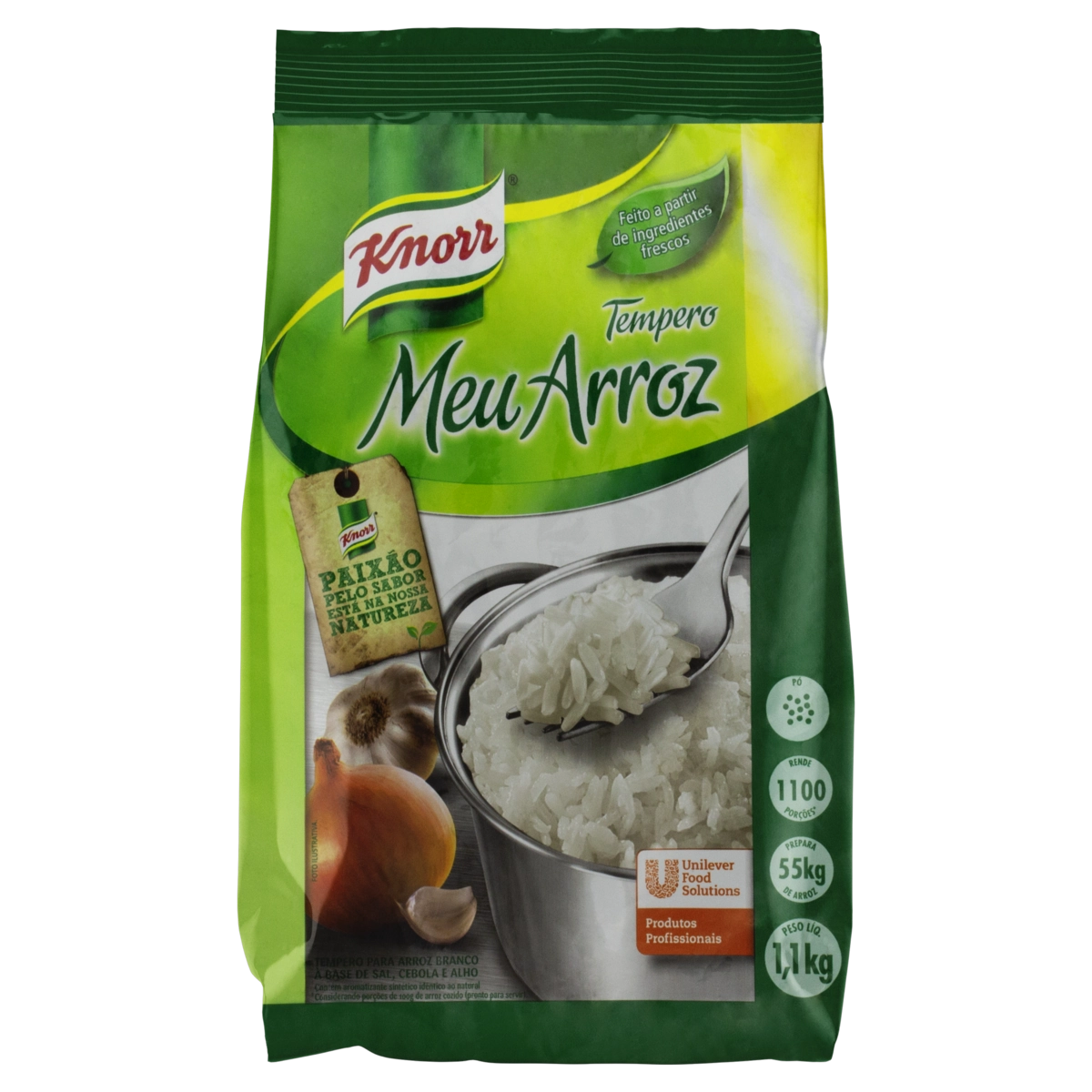 Tempero Pó Knorr Meu Arroz Pacote 1,1kg