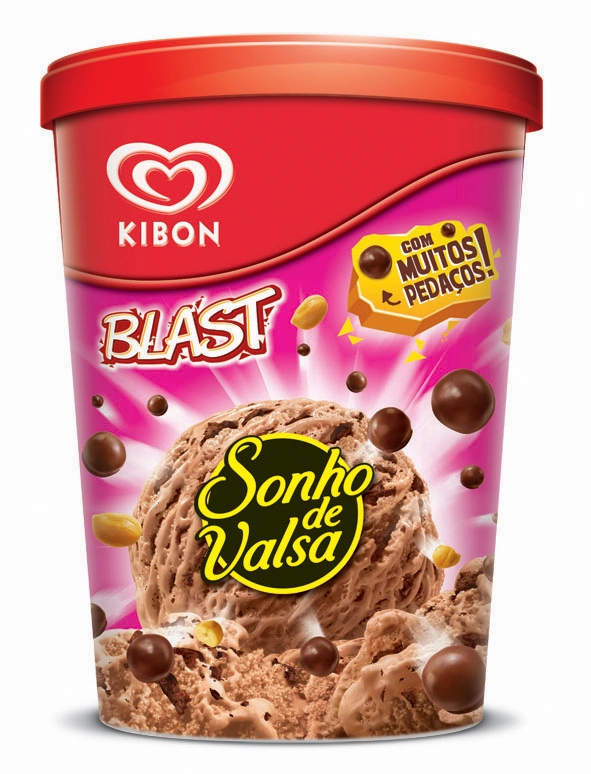 Sorvete Kibon Blast Sonho De Valsa 1l