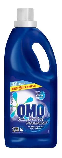 Detergente Super Concentrado Omo Progress 1,75l