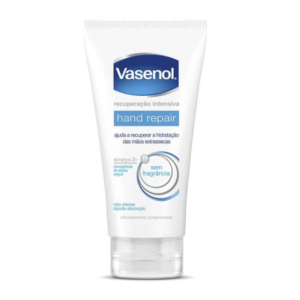 Loção Desodorante Recuperação Intensiva Hand Repair Mãos Vasenol Bisnaga 75ml