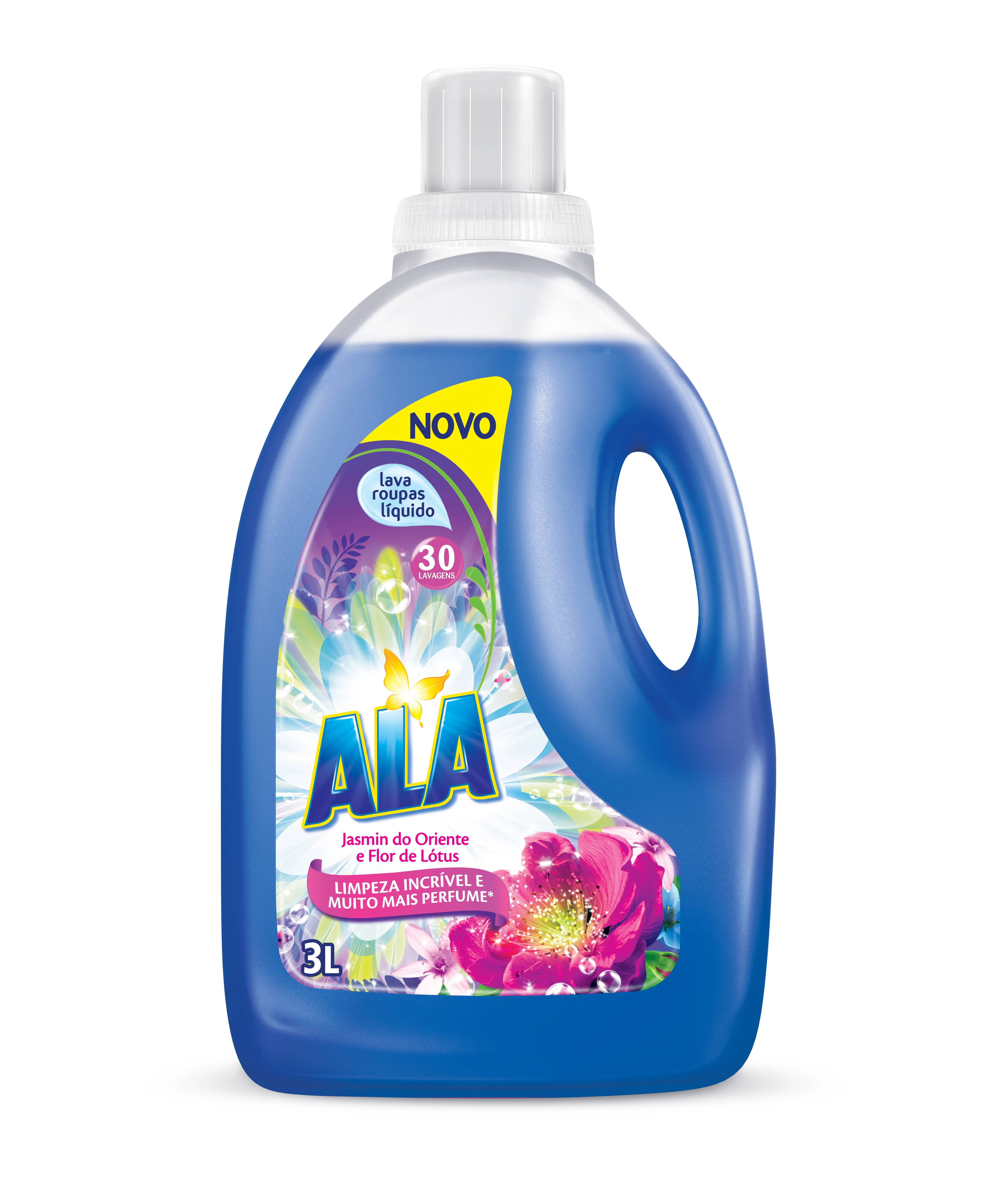 Detergente Líquido Ala Jasmim Do Oriente E Flor De Lótus 3l