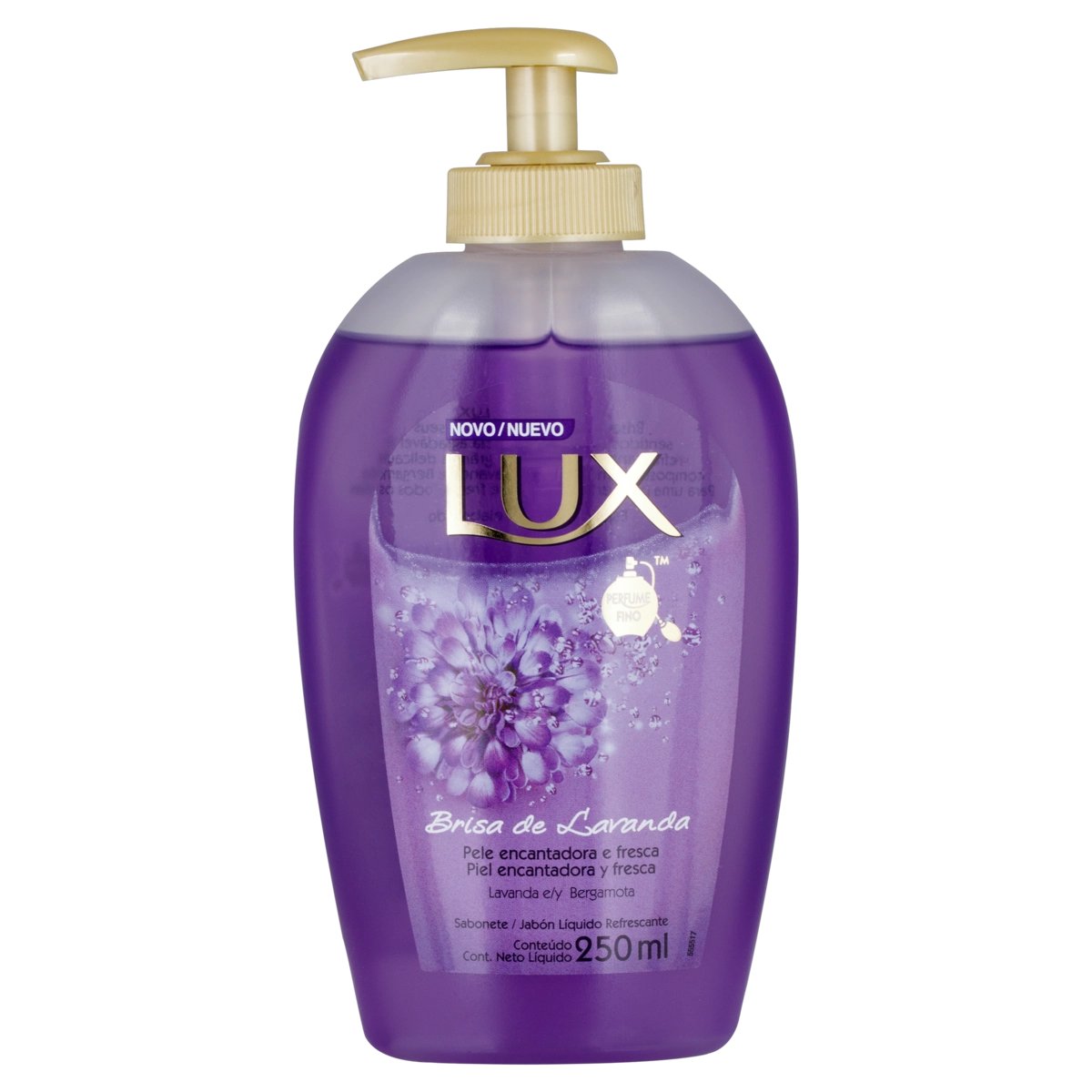 Sabonete Líquido Refrescante Brisa De Lavanda Lux Frasco 250ml