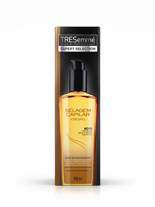 óleo De Tratamento Tresemmé Selagem Capilar Crespo 98ml