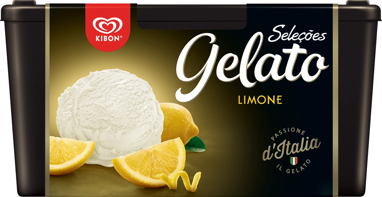 Sorvete Kibon Seleções Gelato Limone 1,5l