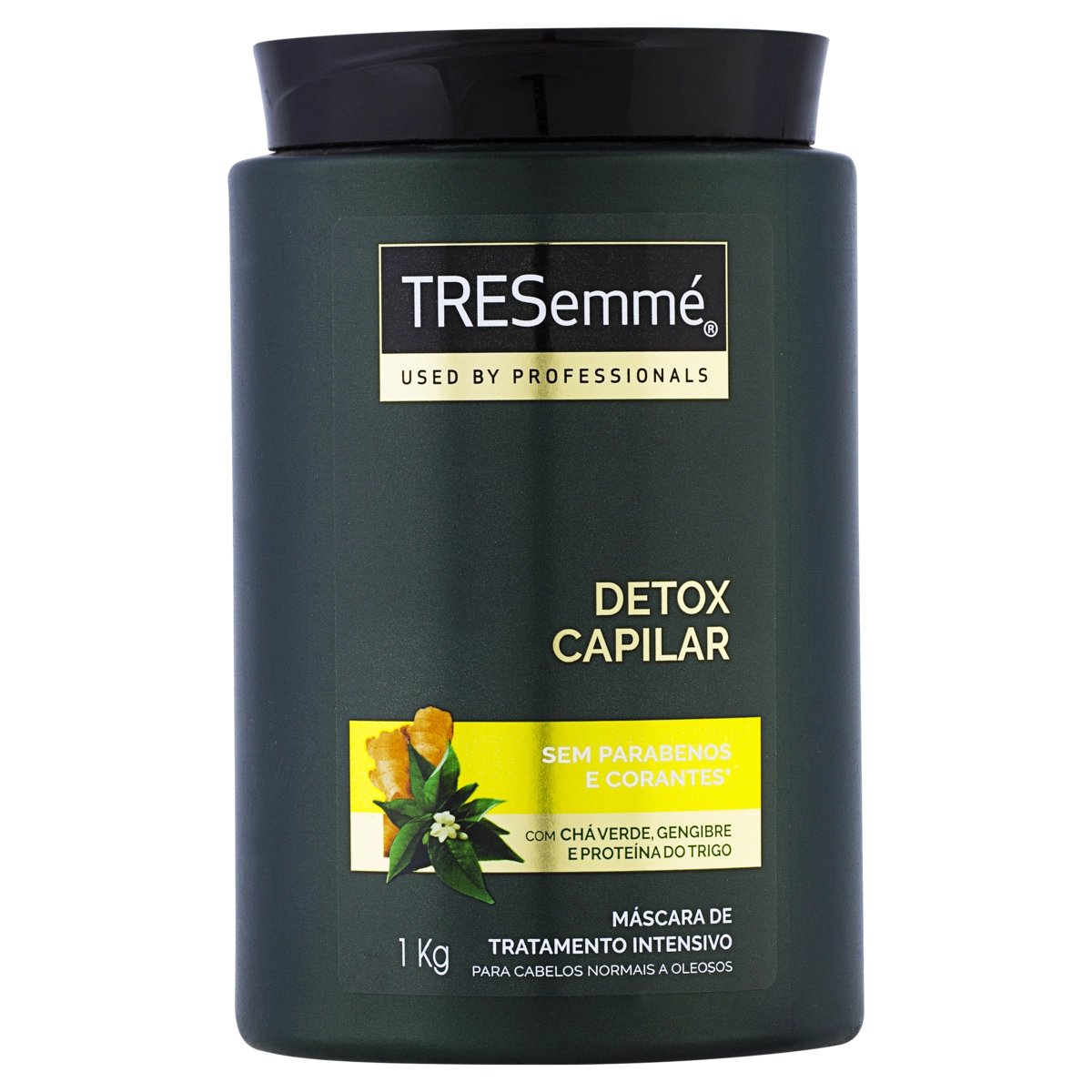 Máscara De Tratamento Tresemmé Detox Capilar Pote 1kg
