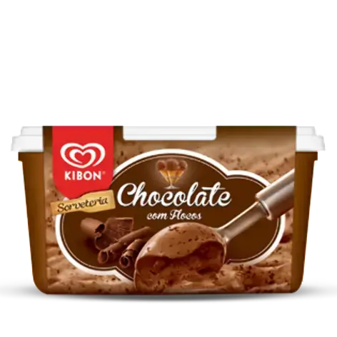 Sorvete Chocoflocos 1,5l Kibon