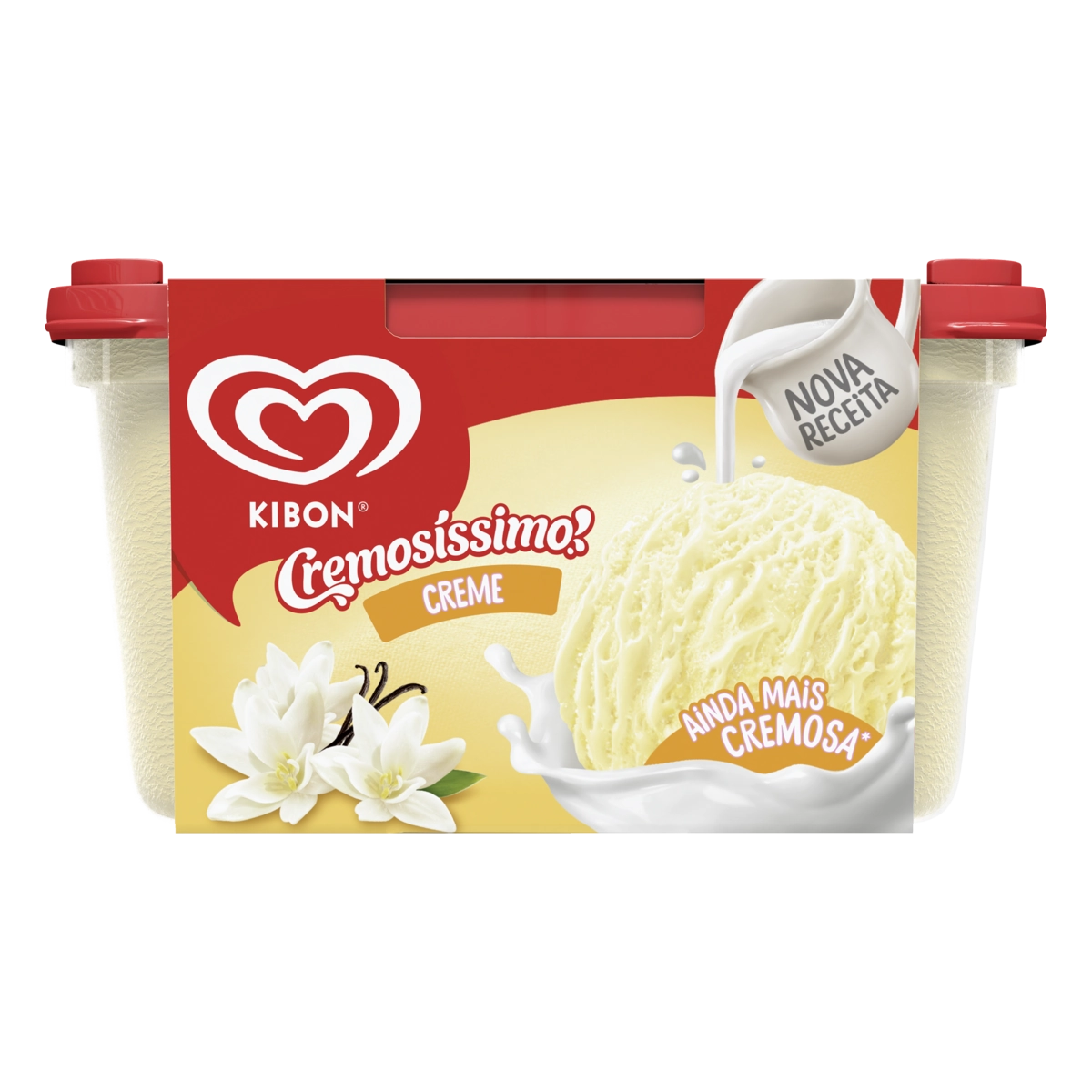 Sorvete Creme Kibon Cremosíssimo Pote 1,5l