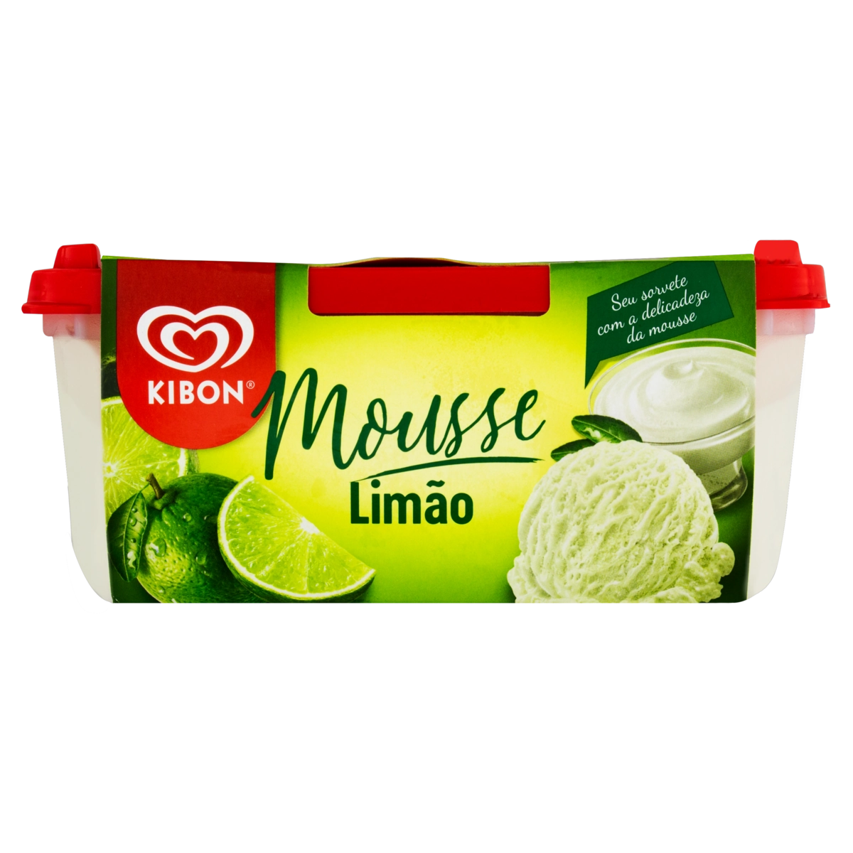Sorvete Limão Kibon Mousse Pote 1,3l